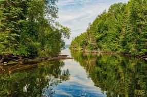 Narrows Boat Path