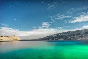 turquoise sea water in croatia