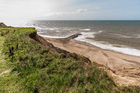Cliff Sea Denmark