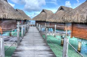 Bora Bora Over Water Bungalows