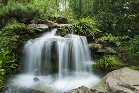 Garden Waterfall in China