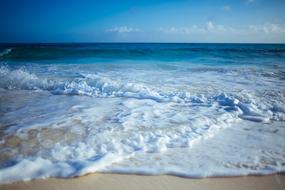 foam, waves, sea