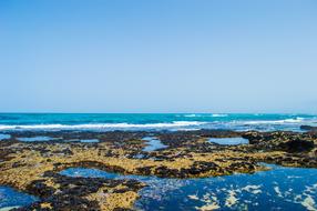 coast of morocco on a sunny day