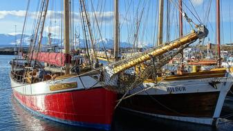 Ship Port Iceland