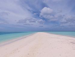 Sandbank on Beach