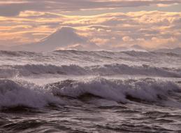 Ocean and Volcano Mountains