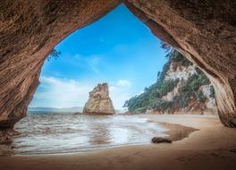 View Of The Sea Cave