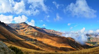 panorama of the Kachkar peak in Turkey