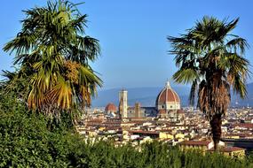 florence on a sunny day