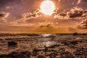 Sunset Sea Sky