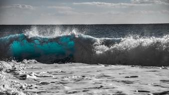 Wave of Water Sea