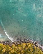 Aerial Sea Ocean