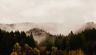 Oregon Mountains Sunrise