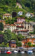 Lake Como harbour