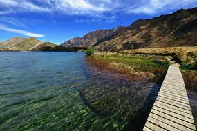 Landscape of Waters Nature and mountains