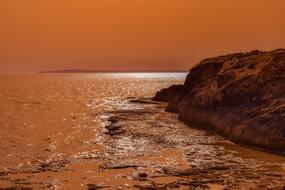Sunset Sea Seashore