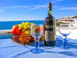 Wine on Beach