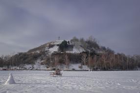 Landscape of Winter Hill