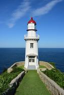 North Jeolla Lighthouse on seaside, South Korea