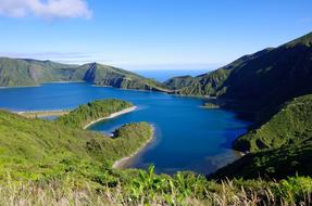 Blue Water Lake Sea