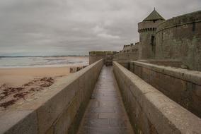 Brittany Saint Malo Ramparts