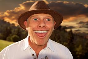 clipart of Caricature Man Human