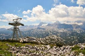 The summit of the Dachstein Alps