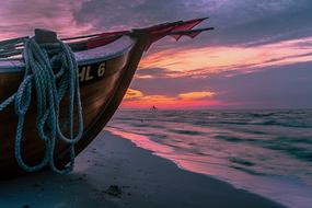 Ahlbeck boat on Seaside Resort