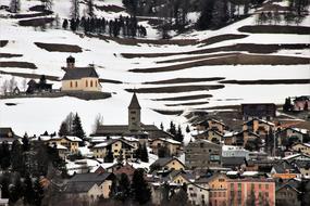 Alpine Village at Winter