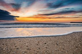 scenic Water Sand Beach