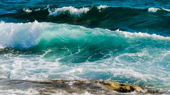 Wave Foam Spray sea