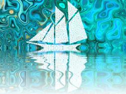 clipart of sea ship sailing