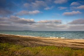 coast, sea, horizon