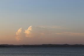 white Clouds Sky Landscape