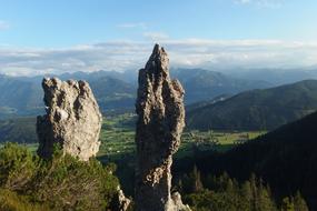 Rocks West mountains