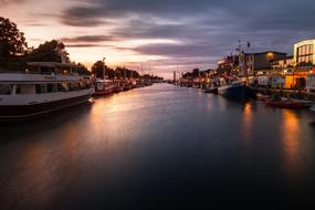 WarnemÃ¼nde Warnow Channel Port