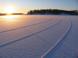 Nature Frozen Water