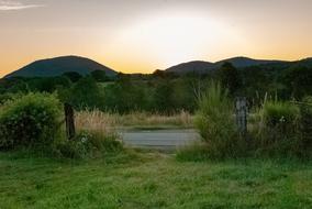 Landscape Field Hills