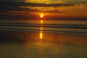 Sunset Ocean Beach