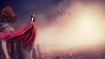 Photo Manipulation of Fantasy City