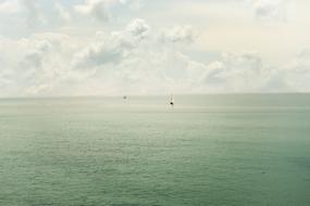 Sailing Boats at Ocean