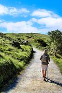 Ireland Hiking girl