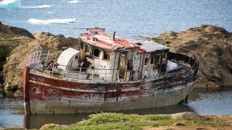Old Boat at Greenland