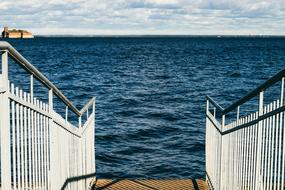 Sea pier nature