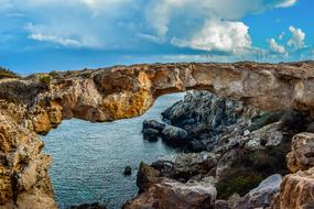 Rock Formation as a Natural Arch