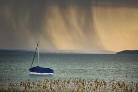 Lake at Rain