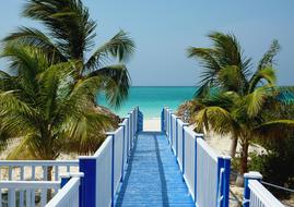 Cuba Caribbean Sea pier