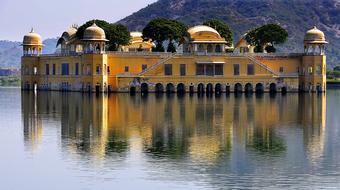 water palace in Rajasthan, India