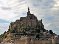 historical Brittany castle