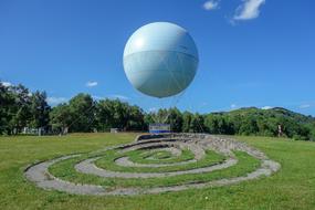 balloon in the park in france